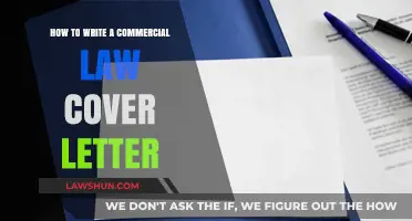 Crafting a Winning Commercial Law Cover Letter: Expert Tips & Strategies