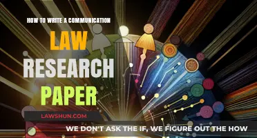 Mastering Communication Law Research Papers: Essential Tips and Strategies