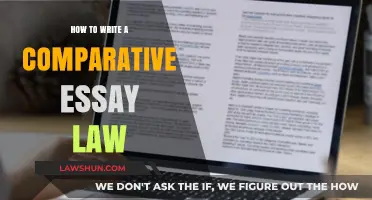Mastering Comparative Law Essays: Essential Tips for Effective Legal Analysis