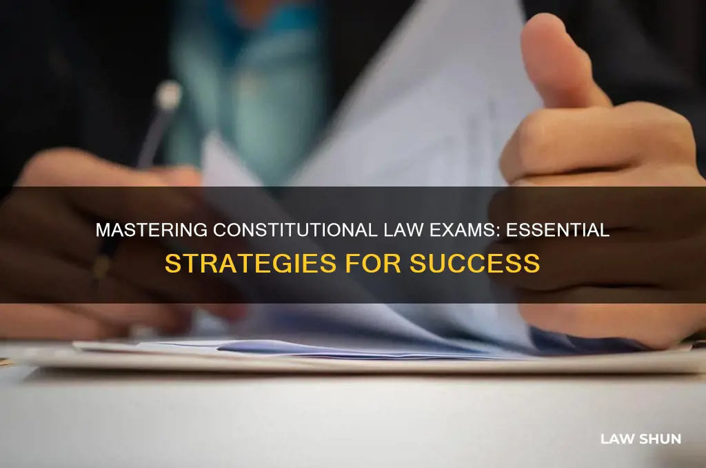 how to write a con law exam