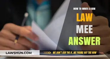Mastering Con Law MEE Answers: Essential Tips for Success