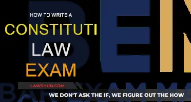 Strategies for Acing Your Constitutional Law Exam