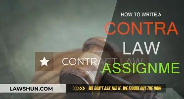 Contract Law Assignments: Tips for Success