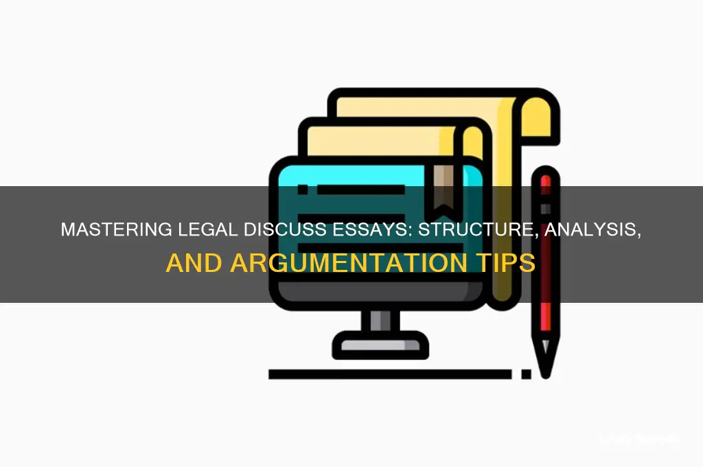 how to write a discuss essay in law