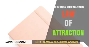 Unlock Abundance: Gratitude Journaling for Law of Attraction Success