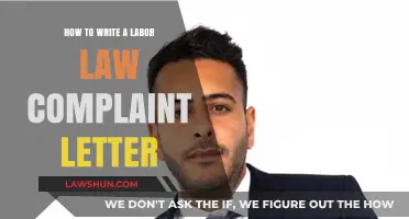 Mastering the Art of Crafting Effective Labor Law Complaint Letters
