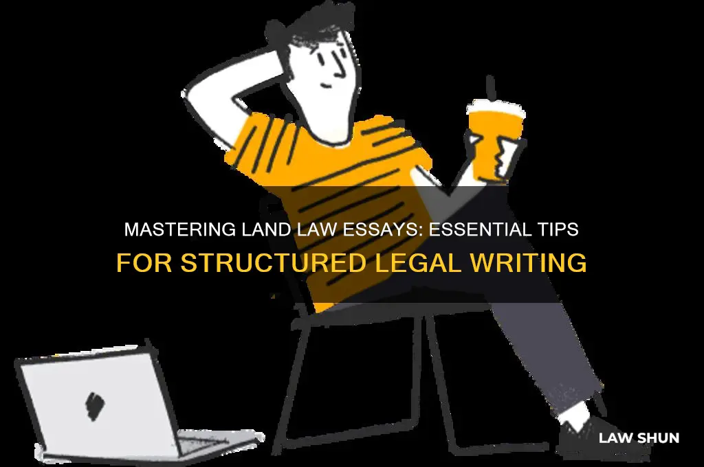 how to write a land law essay