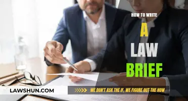 Mastering Legal Writing: A Step-by-Step Guide to Crafting Effective Law Briefs