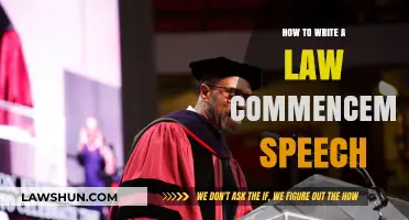 Crafting a Compelling Law Commencement Speech: Tips and Strategies