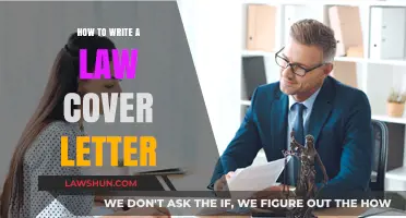 Crafting a Compelling Law Cover Letter: Expert Tips for Success
