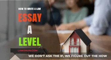 Mastering A-Level Law Essays: Essential Tips for Writing Success