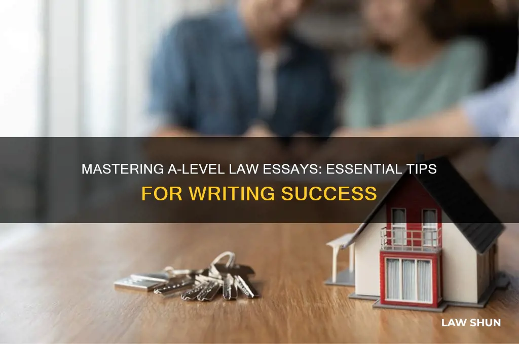 how to write a law essay a level