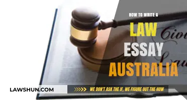 Mastering Legal Writing: A Comprehensive Guide to Crafting Australian Law Essays