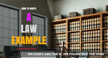Mastering Legal Writing: Crafting Effective Law Examples Step-by-Step