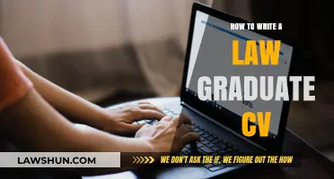 Crafting a Standout Law Graduate CV: Essential Tips and Strategies