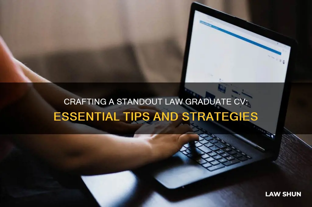 how to write a law graduate cv