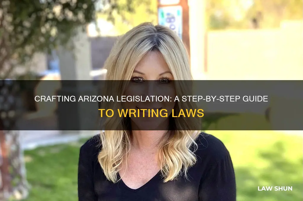 how to write a law in arizona