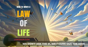 Crafting Your Law of Life: A Guide to Personal Philosophy