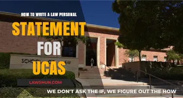 Crafting a Compelling UCAS Law Personal Statement: Expert Tips & Strategies