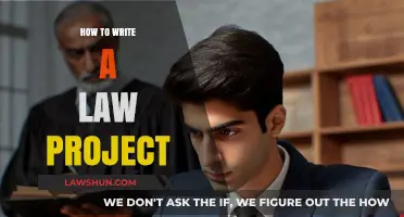Mastering Legal Writing: A Comprehensive Guide to Crafting Law Projects