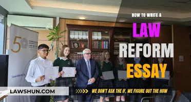 Mastering Law Reform Essays: Essential Tips for Effective Legal Writing