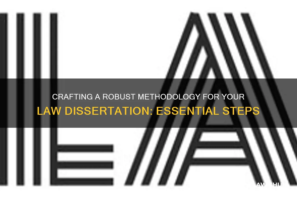 how to write a methodology for a law dissertation