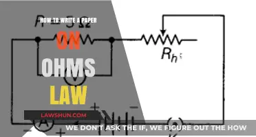 Mastering Ohm's Law: A Step-by-Step Guide to Writing Your Paper