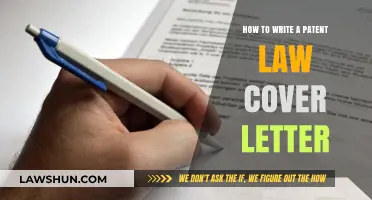 Crafting a Compelling Patent Law Cover Letter: Expert Tips and Strategies