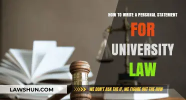Crafting a Compelling Law School Personal Statement: Tips and Strategies