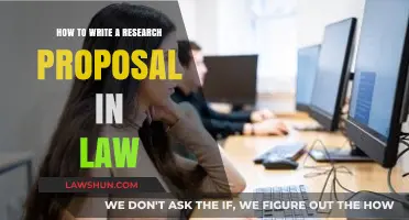 Mastering Legal Research Proposals: A Comprehensive Guide for Law Students