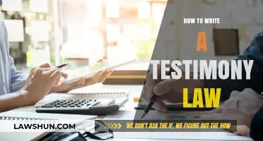 Mastering Legal Testimonies: Essential Tips for Writing Effective Witness Statements