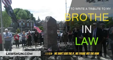 Writing a Tribute to My Brother-in-Law: A Guide