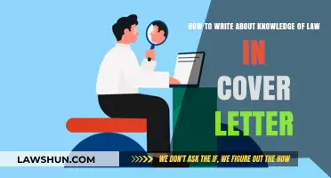 Crafting a Compelling Cover Letter: Showcasing Your Legal Expertise Effectively