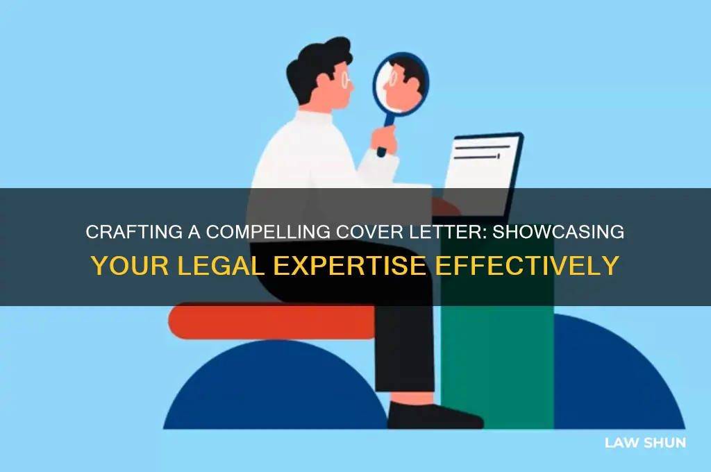 how to write about knowledge of law in cover letter