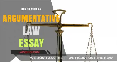 Mastering Argumentative Law Essays: Essential Tips for Legal Writing Success