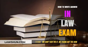 Mastering Law Exam Answers: Essential Tips for Clear and Concise Writing