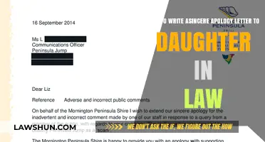 Crafting Sincere Apologies: A Guide for Mothers-in-Law to Daughters-in-Law