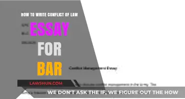 Mastering Conflict of Law Essays: Essential Bar Exam Writing Strategies