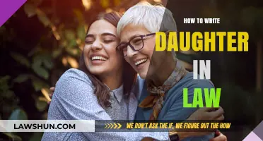 Mastering the Art of Writing 'Daughter-in-Law' Correctly and Confidently