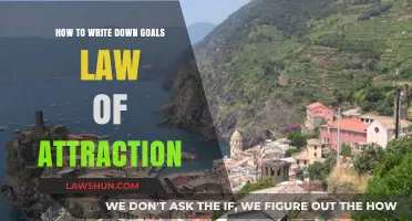 Mastering the Law of Attraction: Effective Goal-Writing Techniques for Success