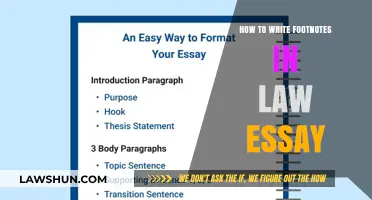 Mastering Footnotes: Essential Tips for Writing Law Essays Effectively
