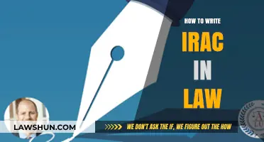 Mastering IRAC: A Step-by-Step Guide to Legal Writing Excellence