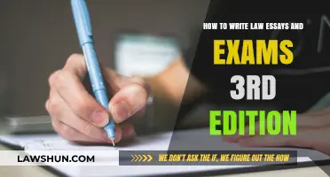 Mastering Legal Writing: Tips for Law Essays and Exams
