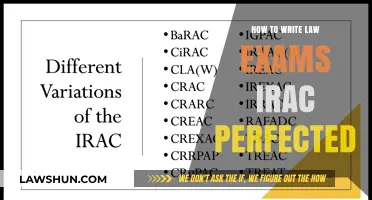 Mastering Law Exams: Perfecting the IRAC Method for Success