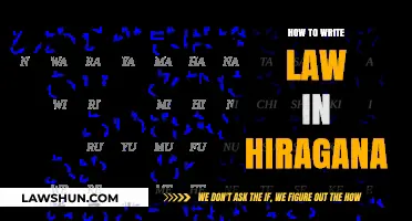 Mastering Legal Writing: How to Write Law in Hiragana Easily