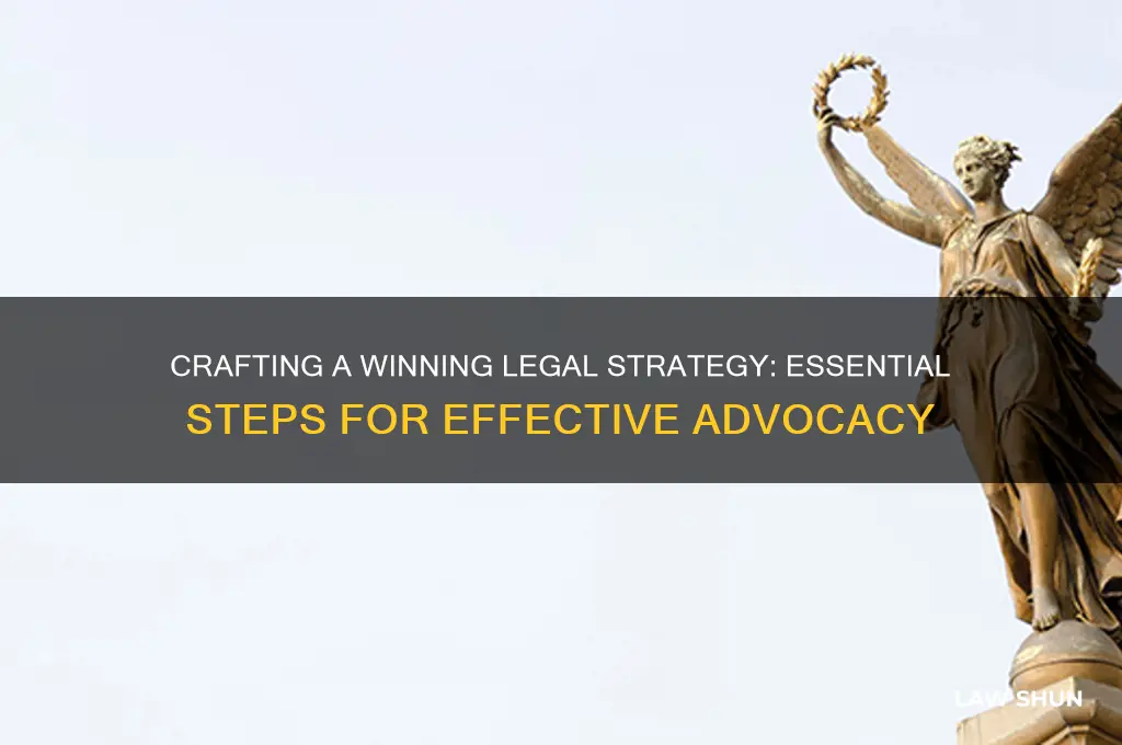 how to write lawer a geaion straegy needed