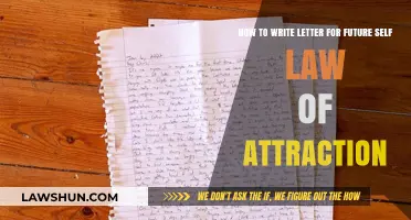 Manifest Your Dreams: Writing a Letter to Your Future Self