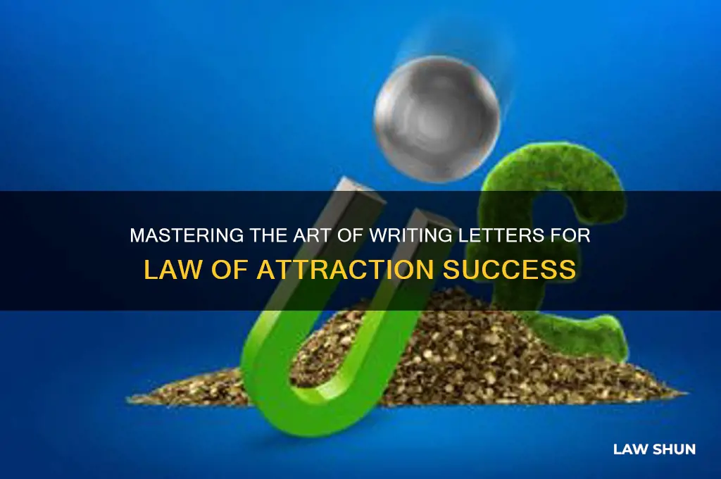 how to write letter for law of attraction