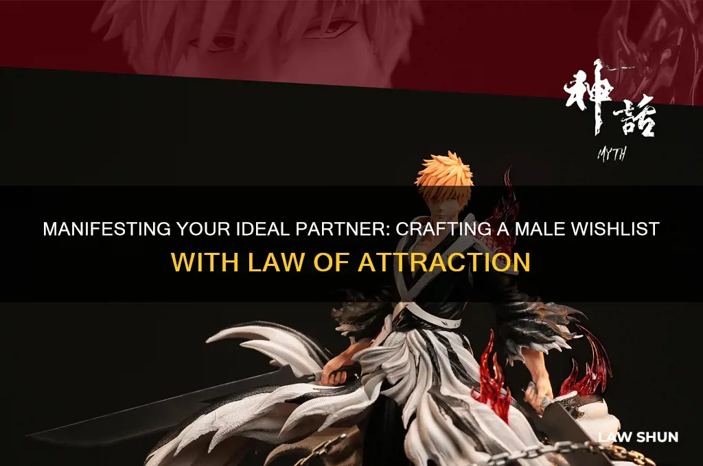 how to write male wishlist law of attraction