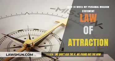 Crafting Your Personal Mission Statement to Manifest Dreams with Law of Attraction